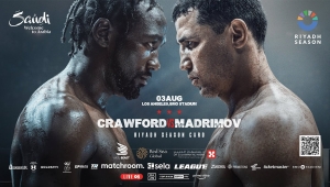 DAZN ZAPOWIADA WALKĘ CRAWFORD - MADRIMOW