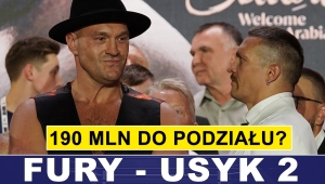 PRASÓWKA: 190 MILIONÓW DLA FURY'EGO I USYKA ZA REWANŻ?