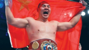 ZHANG - KABAYEL O PAS WBC INTERIM WAGI CIĘŻKIEJ