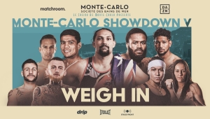 WAŻENIE PRZED GALĄ MATCHROOM W MONAKO