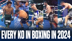 WSZYSTKIE NOKAUTY NA GALACH TOP RANK W 2024 ROKU