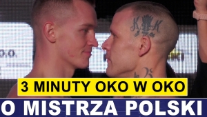 BEDNAREK I CZERKLEWICZ OKO W OKO PRZED WALKĄ O PAS MISTRZA POLSKI