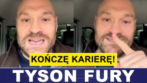 WIDEO. TYSON FURY OGŁASZA KONIEC KARIERY!