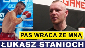 STANIOCH PRZED WALKĄ ZE STĘPNIEM: NIE CZUJĘ SIĘ UNDERDOGIEM