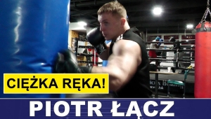 PIOTR ŁĄCZ TRENUJE DO TURNIEJU WBC WAGI CIĘŻKIEJ