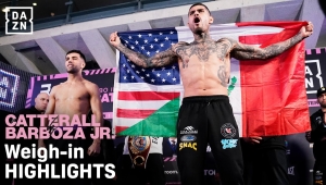 WAŻENIE PRZED CATTERALL - BARBOZA O WBO INTERIM