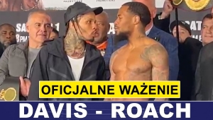 TANK DAVIS - ROACH: OFICJALNE WAŻENIE PRZED WALKĄ O PAS WBA