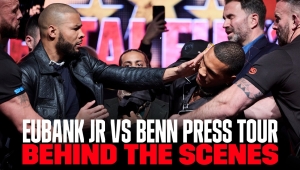 KULISY KONFERENCJI PRZED EUBANK - BENN