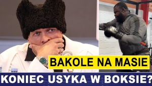 PRASÓWKA: "PRZEKONAM USYKA DO ZAKOŃCZENIA KARIERY", BAKOLE Z BRZUCHEM