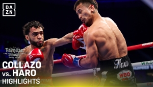 COLLAZO OBRONIŁ PASY WBA I WBO